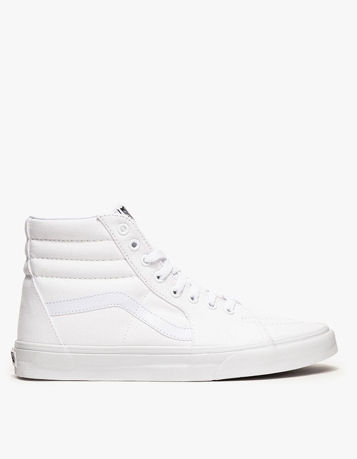 Sk8-Hi in True White