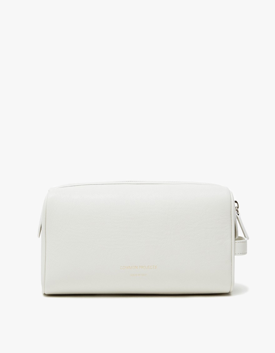 Toiletry Bag in Off White