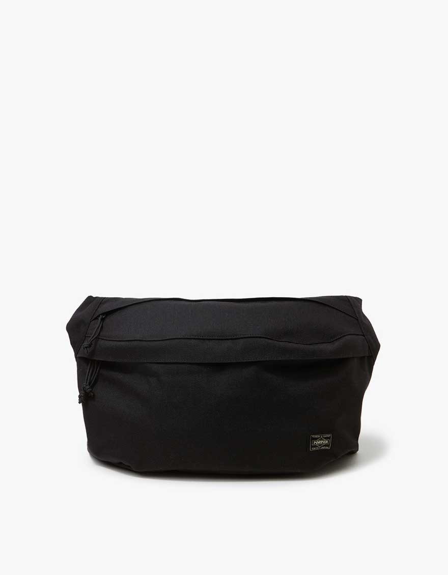 Porter-Yoshida MIL-WB Waist Bag in Black