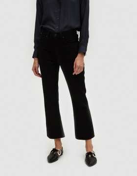 Estella High Rise Ankle Flare Jean in Stoic
