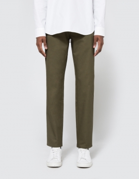 Down Chino in Olive