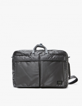 Tanker 3Way Brief Case in Silver Grey