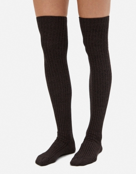 Silk Overknee Socks