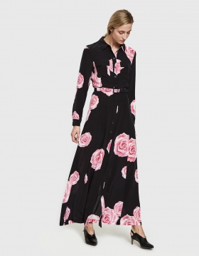 Fayette Silk Maxi Dress