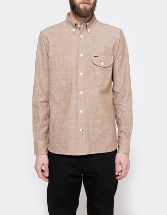Jumper Shirt Brown Chambray