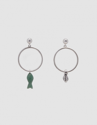 Stone Delphine Earrings