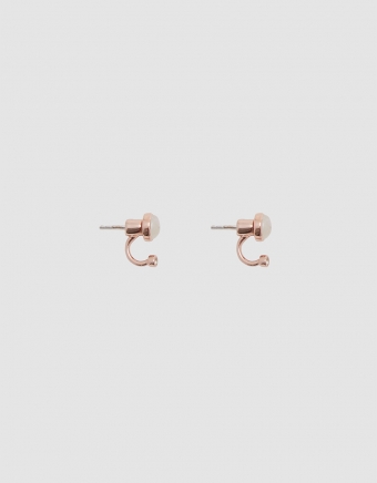 Gravitation Earrings in Rose Gold