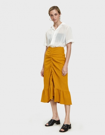 Lili Ruched Front Skirt