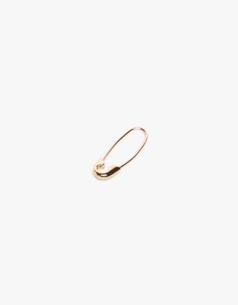 Safety Pin Earring Single