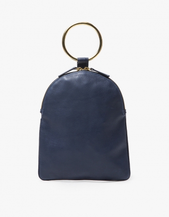 Ring Pouch Large in Navy