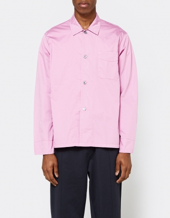 Box Shirt Glow Pink Washed Satin