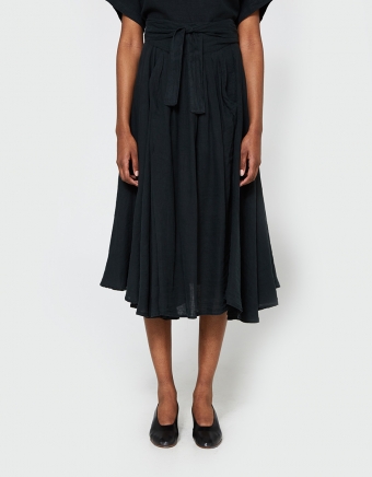 Wrap Skirt in Black