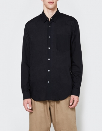 First Shirt Washed Black Voile