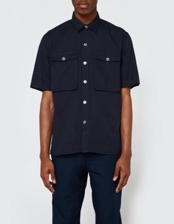 Uniform Shirt Dark Navy Light Drill