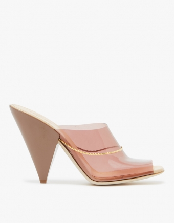 Sandals in Smoked Pink
