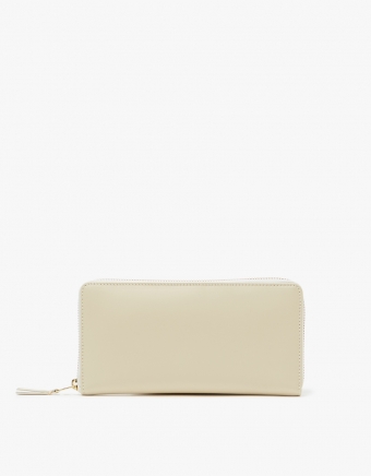 Classic Leather Line SA0110 Wallet in Off-White