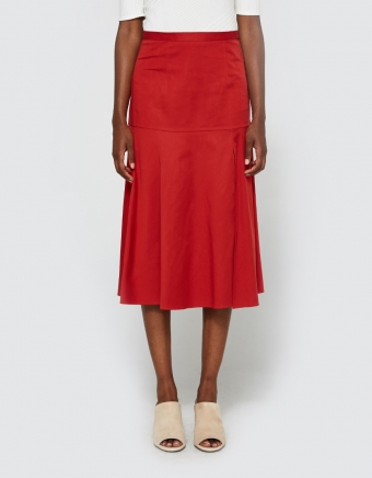 Playa Skirt in Tomato