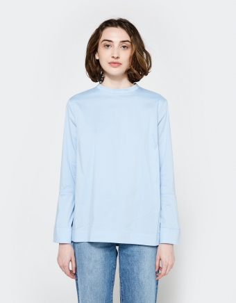 Barb Blouse in Powder Blue