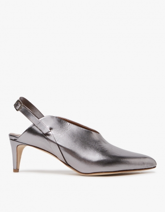 Abra Heel in Silver