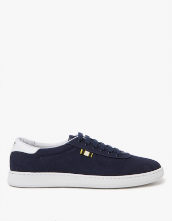 Canvas Low in Navy/White