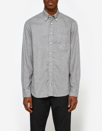 Flannel Shirt in Grey