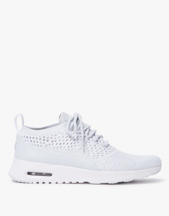 Air Max Thea Ultra Flyknit in Pure Platinum/White