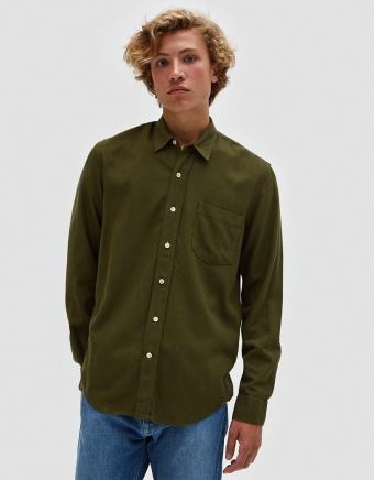 Classic Shirt Grass Silk Noil