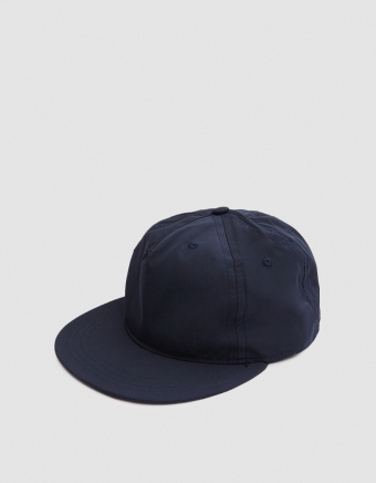 Pleat Cap in Navy