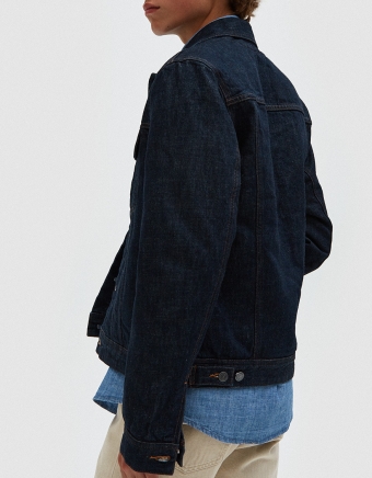 Flynn Jacket in Indigo