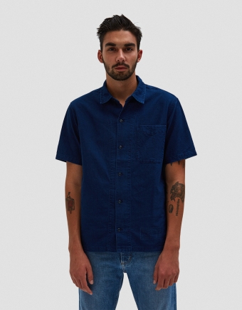 Blues SS Shirt in Navy