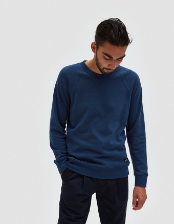 Lofty Creature Comforts Crew II in Blue