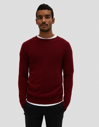 Campbell Sweater in Bordeaux