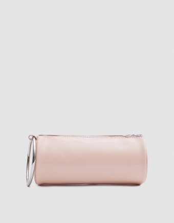 Duffel Wristlet in Dusty Pink