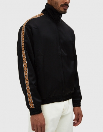 Bret Track Jacket in Black