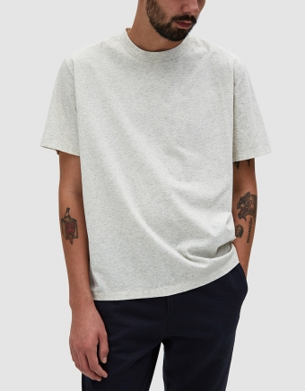 Box T-Shirt Light Melange Chintz