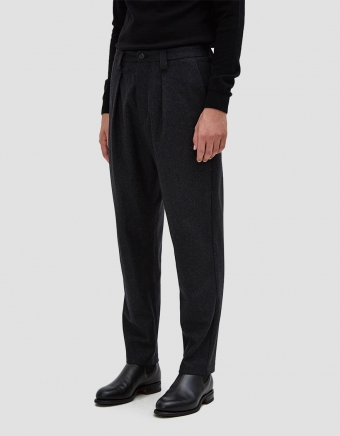 Alie Trousers in Dark Anthracite