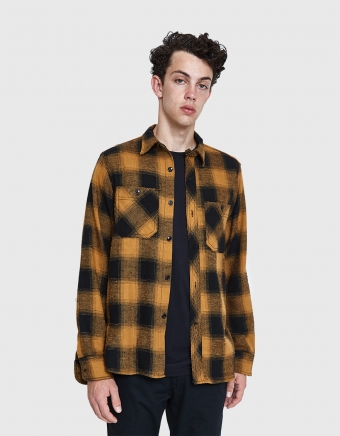 BM Shirt in Gold Plaid