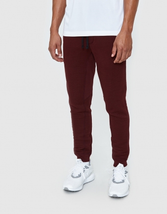 Cabin Fleece Pant in Oxblood