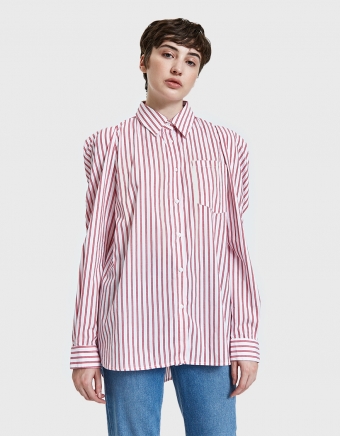 Striped Shirt in Red