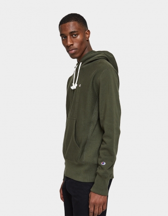 RW Hooded Sweatshirt in Olive