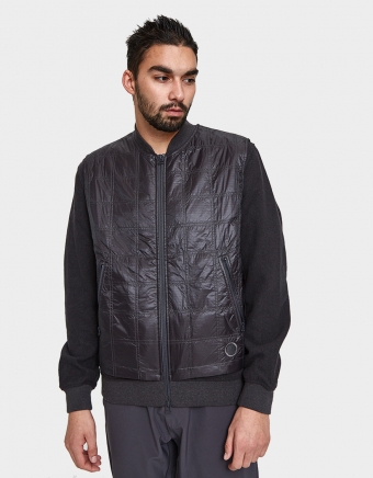 Bomber Jacket in Utility Black