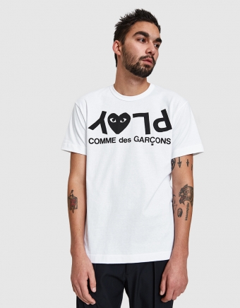 Play Logo T-Shirt in White