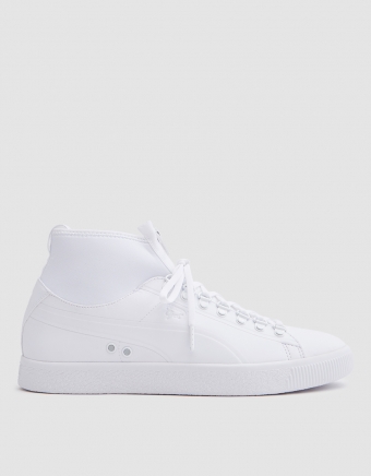 Clyde Sock Rains in White