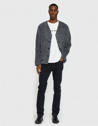 Cardigan Grey Fuzz