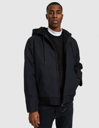 Surreal Hooded Work Jacket