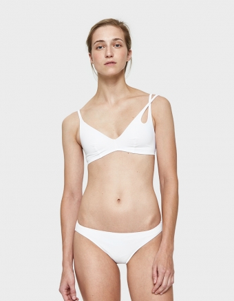 Elias Bikini Top in White