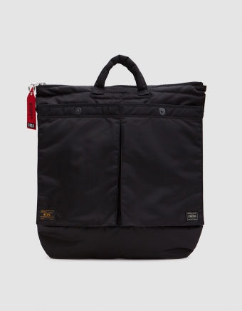 Porter 2Way Helmetbag in Black