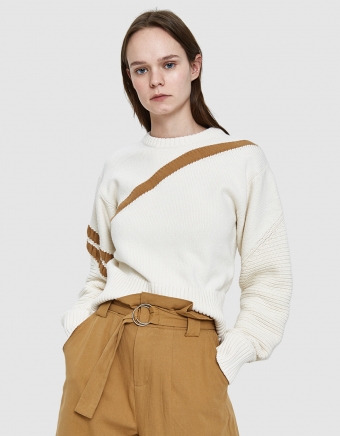 Long Sleeve Striped Pullover