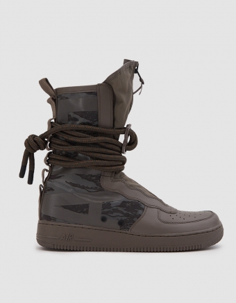 SF Air Force 1 Hi Boot in Ridgerock/Black Sequoia