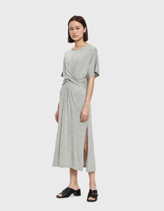Rela Midi Dress in Grey